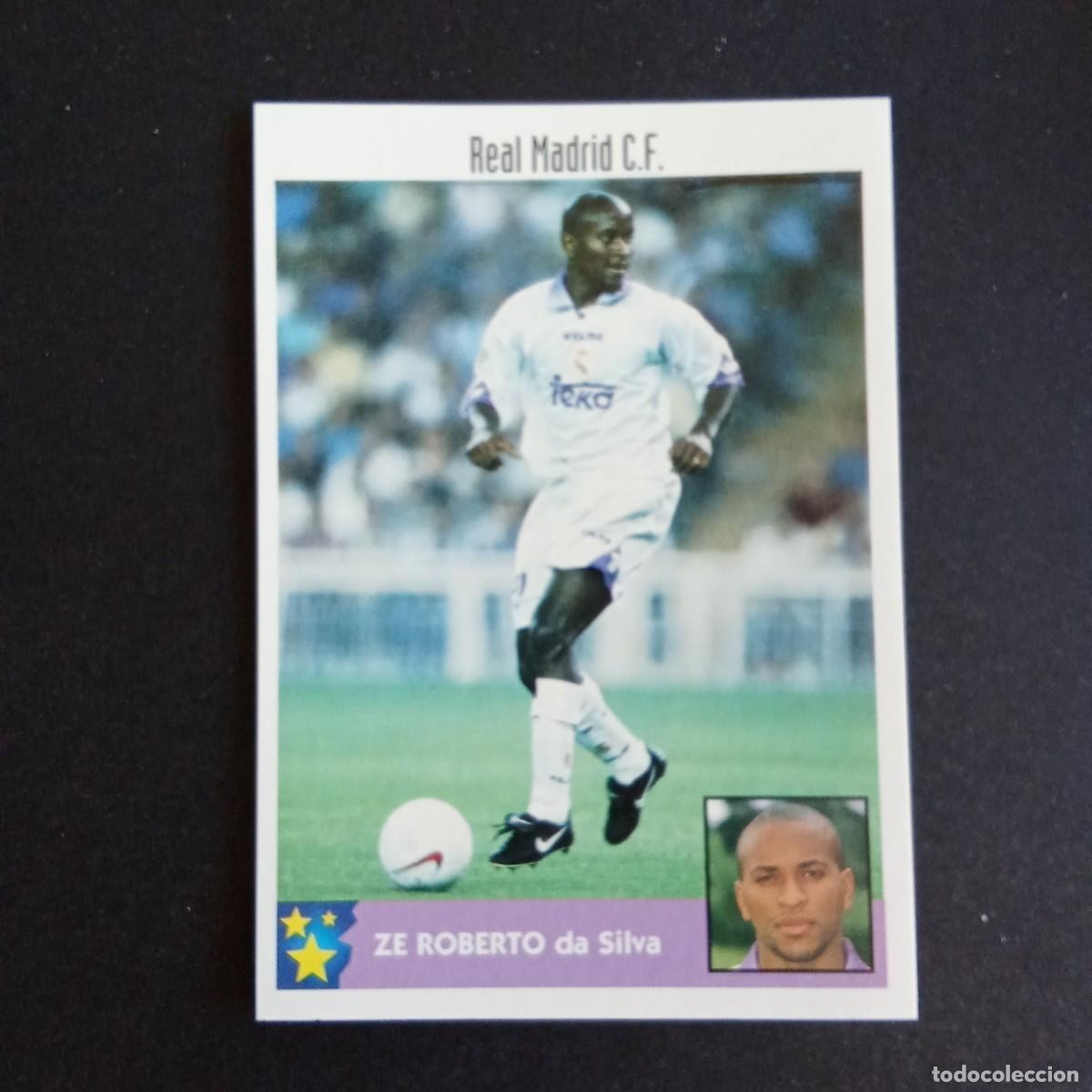 Cromos de F&uacute;tbol: LOS MEJORES EQUIPOS DE EUROPA 1997 1998 97 98 PANINI 224 ZE ROBERTO REAL MADRID SIN PEGAR
