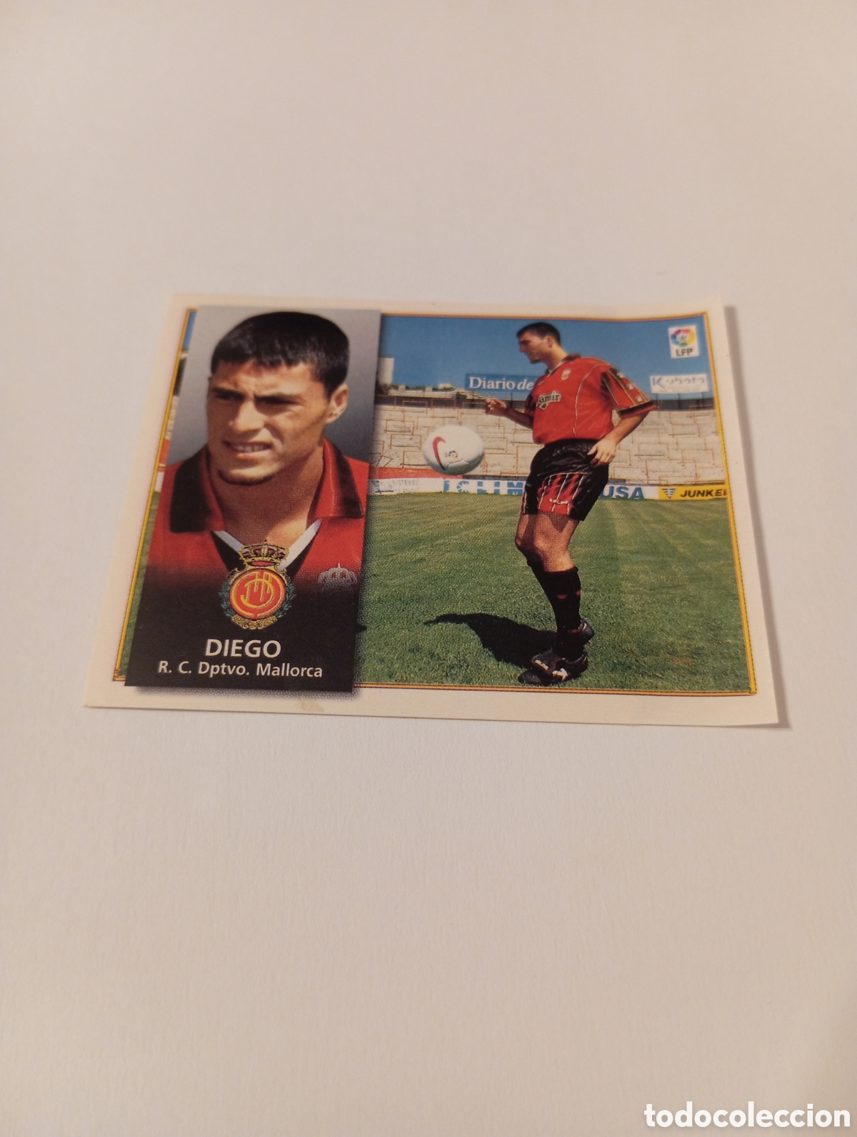 Cromos de F&uacute;tbol: DIEGO Mallorca Liga Este 1998 1999 recuperado 98 99