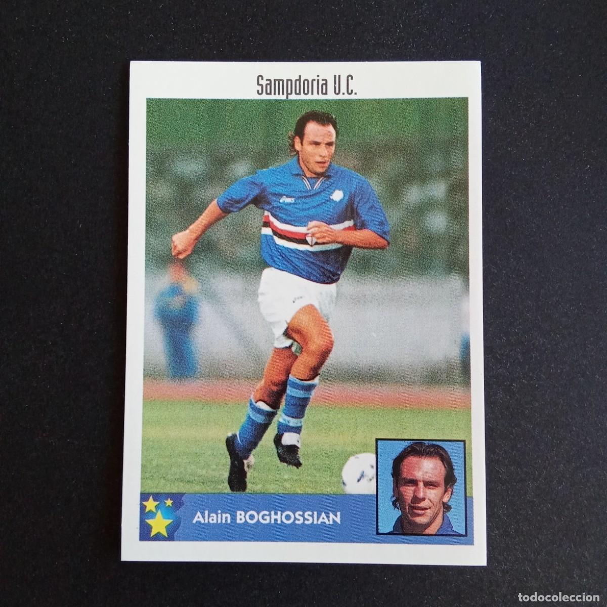 Cromos de F&uacute;tbol: LOS MEJORES EQUIPOS DE EUROPA 1997 1998 97 98 PANINI 235 BOGHOSSIAN SAMPDORIA SIN PEGAR