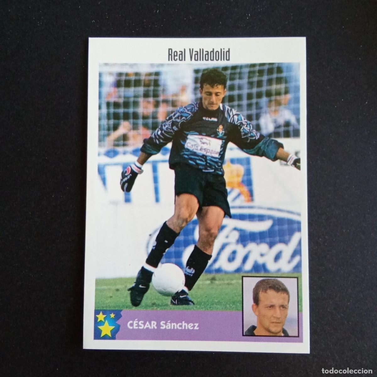 Cromos de F&uacute;tbol: LOS MEJORES EQUIPOS DE EUROPA 1997 1998 97 98 PANINI 253 CESAR SANCHEZ VALLADOLID SIN PEGAR