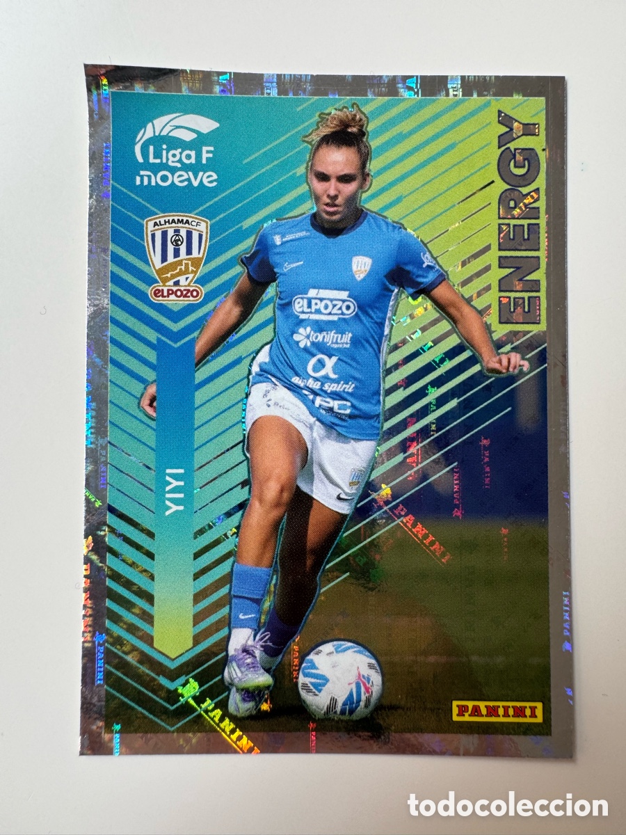 Cromos de F&uacute;tbol: PANINI LIGA F FEMENINA 2025-2026 25-26 &ndash; ENERGY N&ordm; 353 &ndash; Yiyi Alhama CF