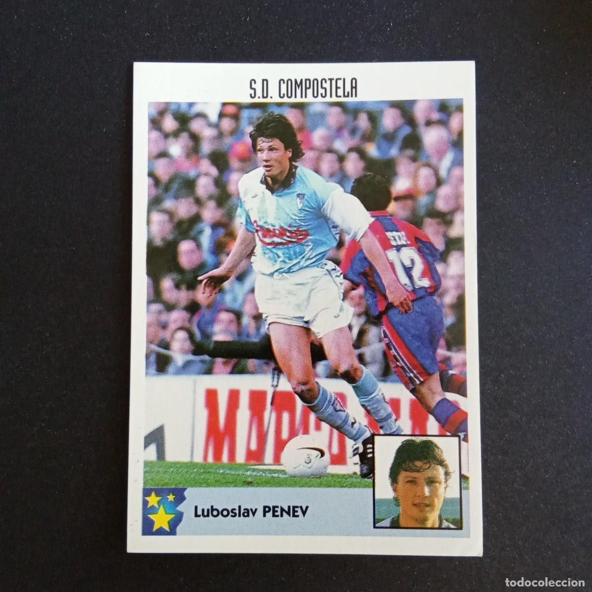 Cromos de F&uacute;tbol: LOS MEJORES EQUIPOS DE EUROPA 1997 1998 97 98 PANINI 269 PENEV COMPOSTELA SIN PEGAR