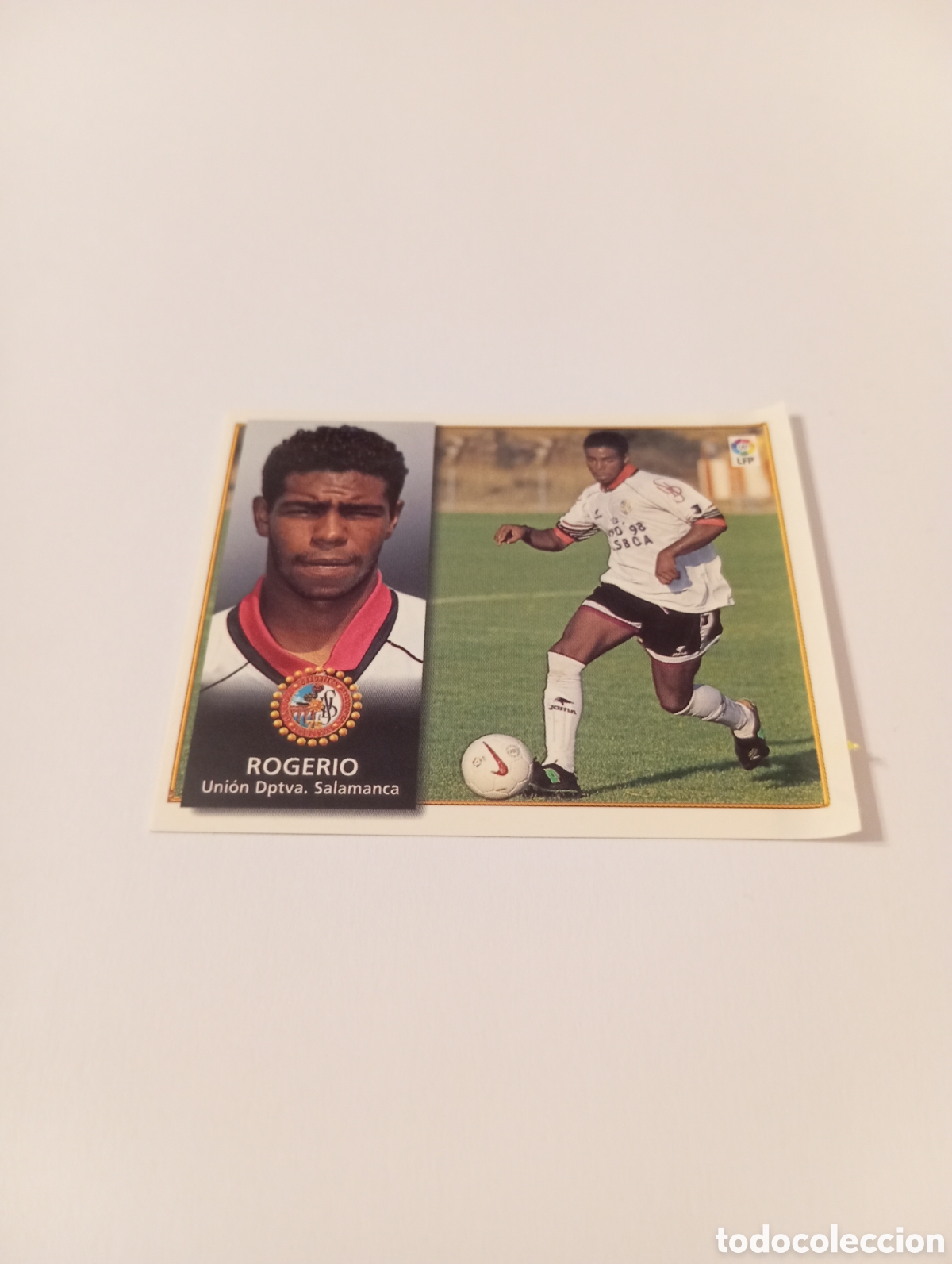 Fu&szlig;ball-Sticker: ROGERIO Salamanca Liga Este 1998 1999 recuperado 98 99