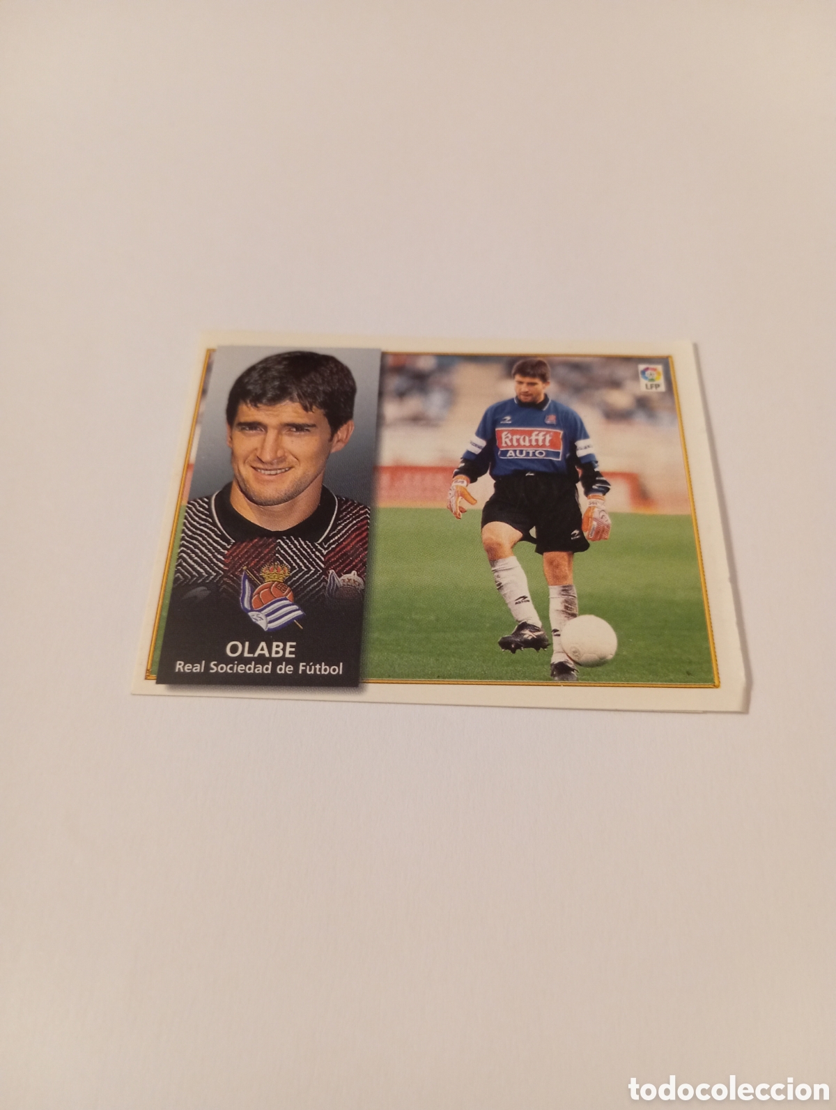 Figurine di Calcio: OLABE Real Sociedad Liga Este 1998 1999 recuperado 98 99