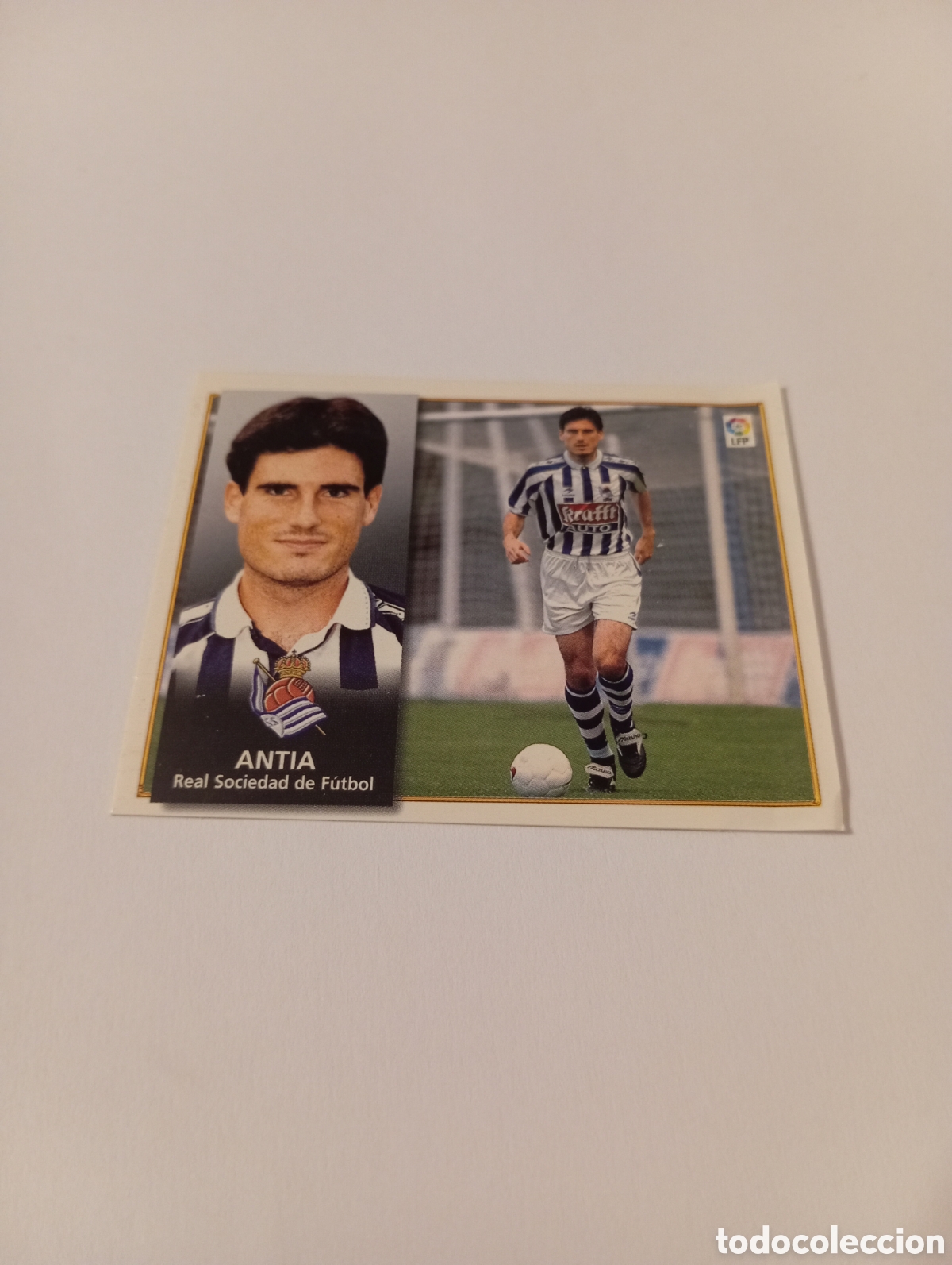 Figurine di Calcio: ANTIA Real Sociedad Liga Este 1998 1999 recuperado 98 99