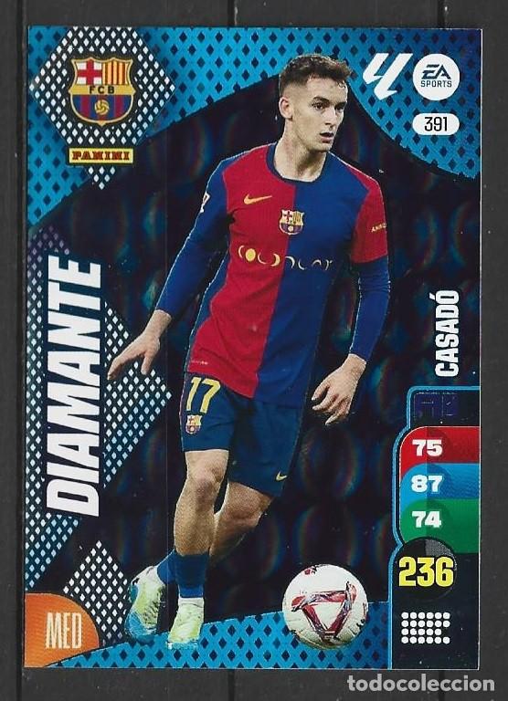 Figurine di Calcio: Adrenalyn 24/25 - Casad&oacute; - N&ordm; 391 - Barcelona - ( Diamante )