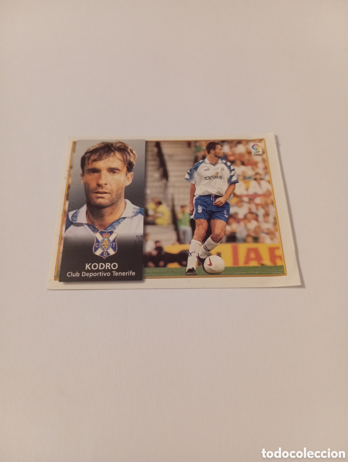 Figurine di Calcio: KODRO Tenerife Liga Este 1998 1999 recuperado 98 99