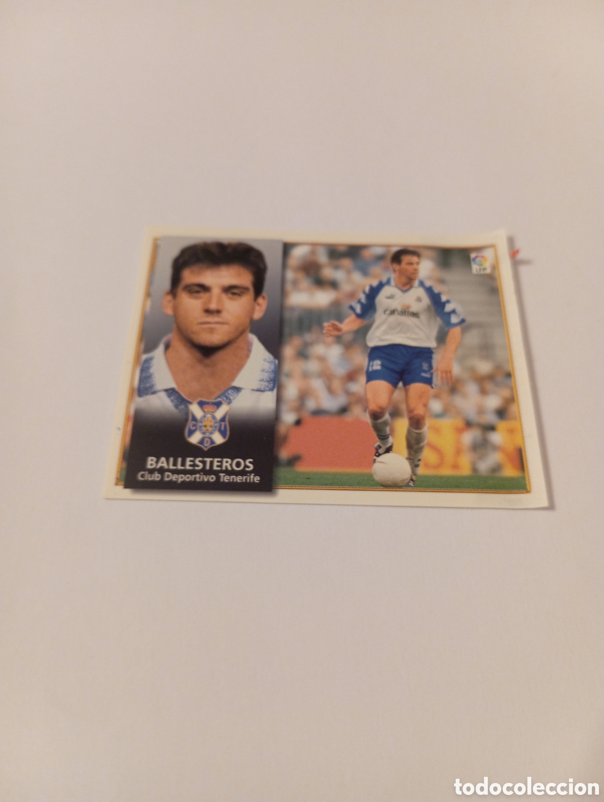 Cromos de F&uacute;tbol: BALLESTEROS Tenerife Liga Este 1998 1999 recuperado 98 99