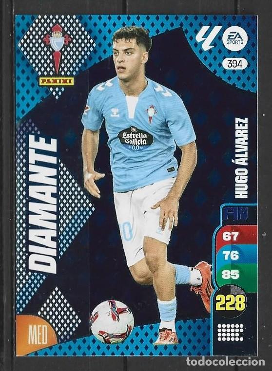 Cartes &agrave; collectionner de Football: Adrenalyn 24/25 - Hugo &Aacute;lvarez - N&ordm; 394 - Celta - ( Diamante )