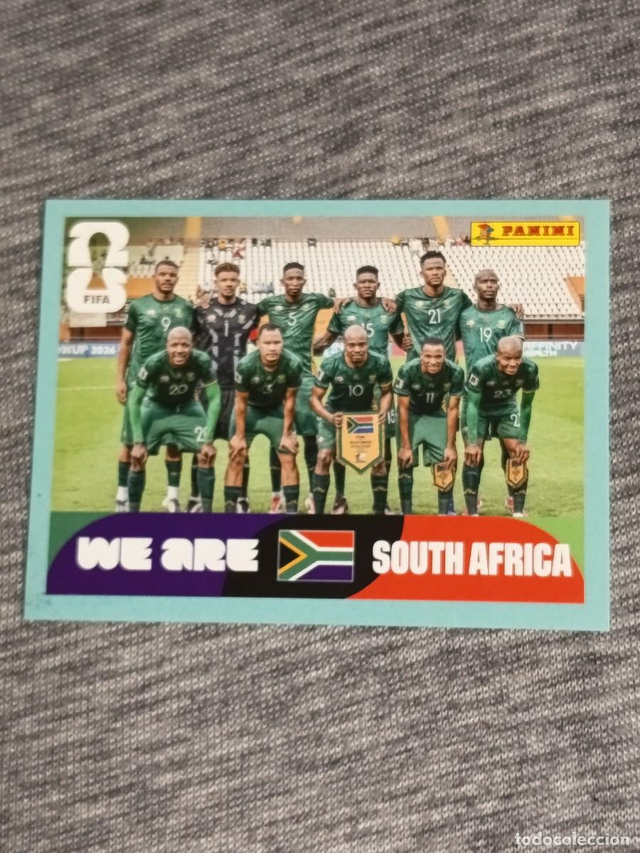 Cartes &agrave; collectionner de Football: ALINEACI&Oacute;N SUD&Aacute;FRICA RSA 13 STICKER MUNDIAL 2026 PANINI FIFA WORLD CUP NUEVO