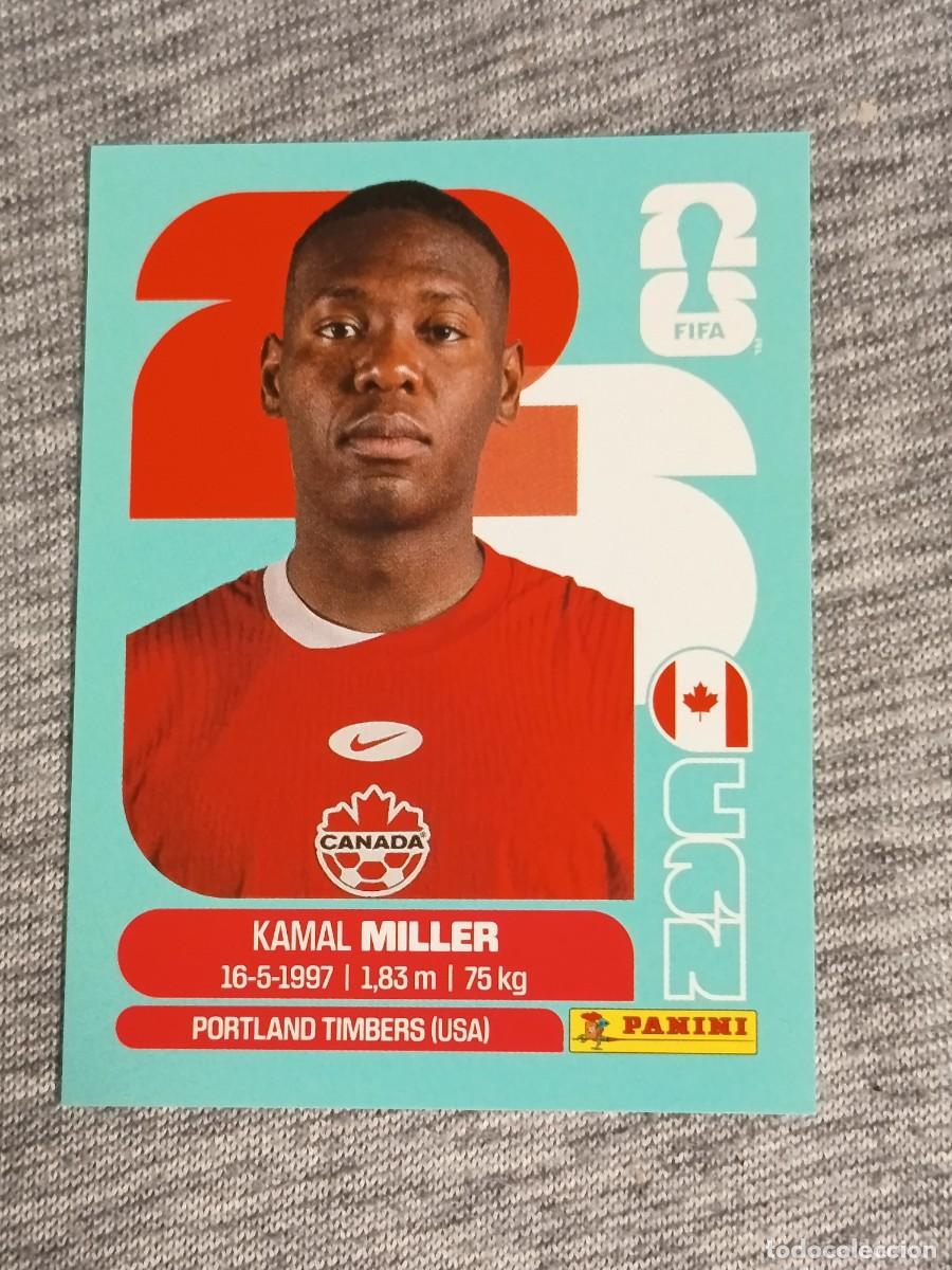 Cromos de F&uacute;tbol: MILLER CAN 9 STICKER MUNDIAL 2026 PANINI FIFA WORLD CUP NUEVO