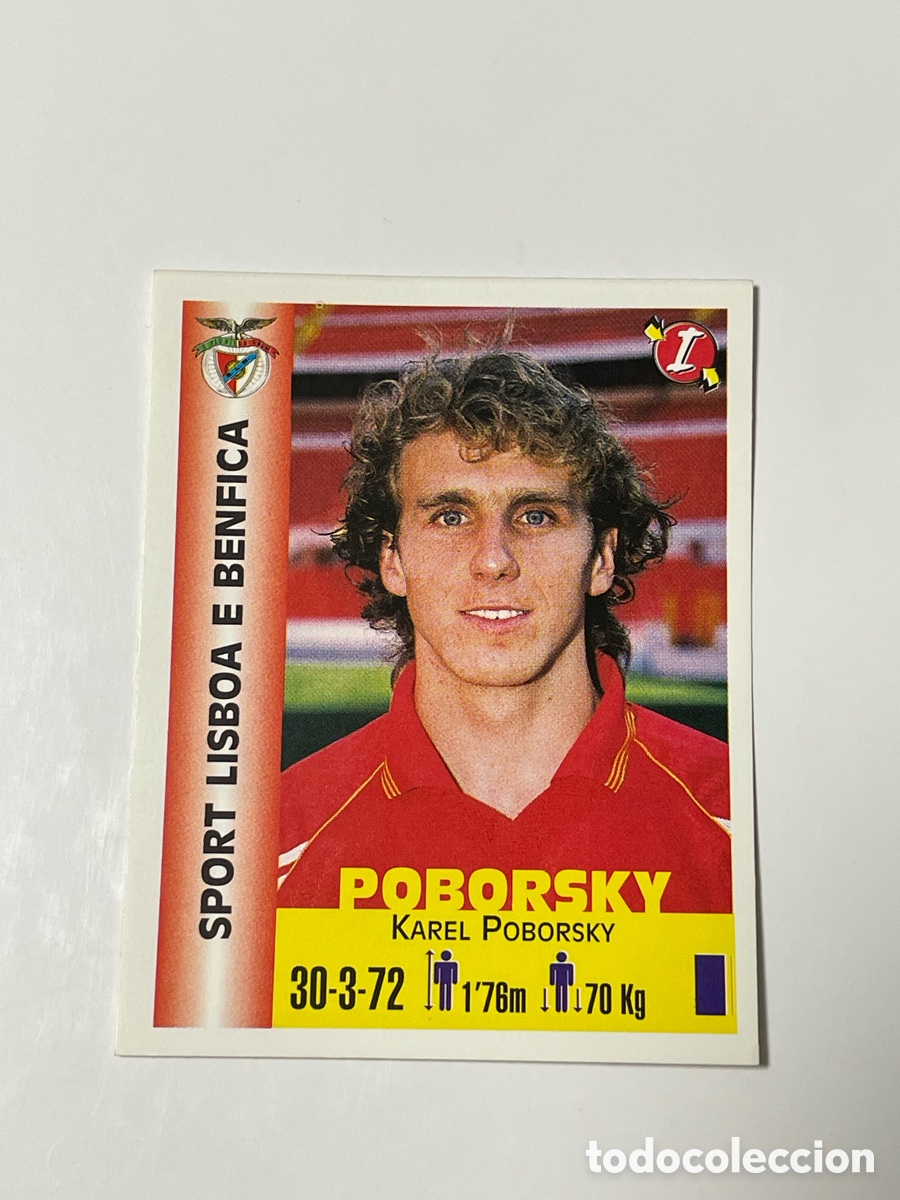 Cromos de F&uacute;tbol: Karel Poborsky Benfica Panini Equipos de Europa 1999 #88