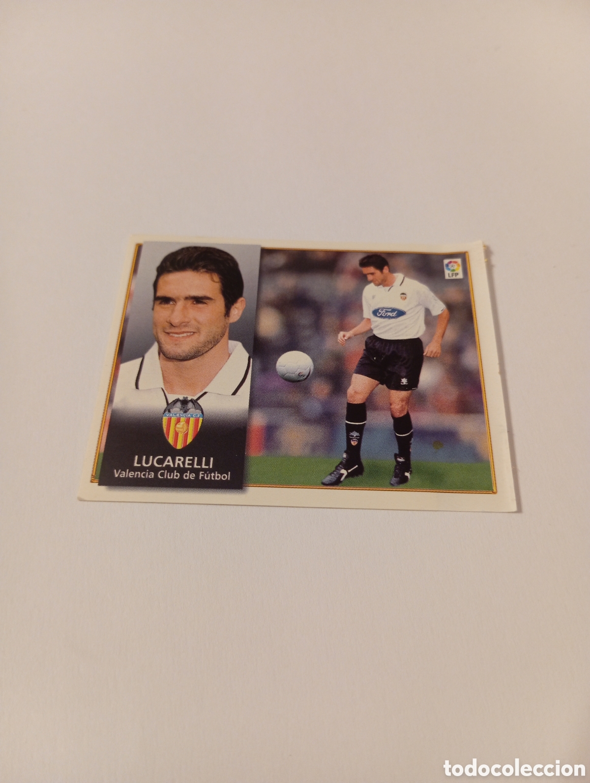 Cartes &agrave; collectionner de Football: LUCARELLI Valencia Liga Este 1998 1999 recuperado 98 99