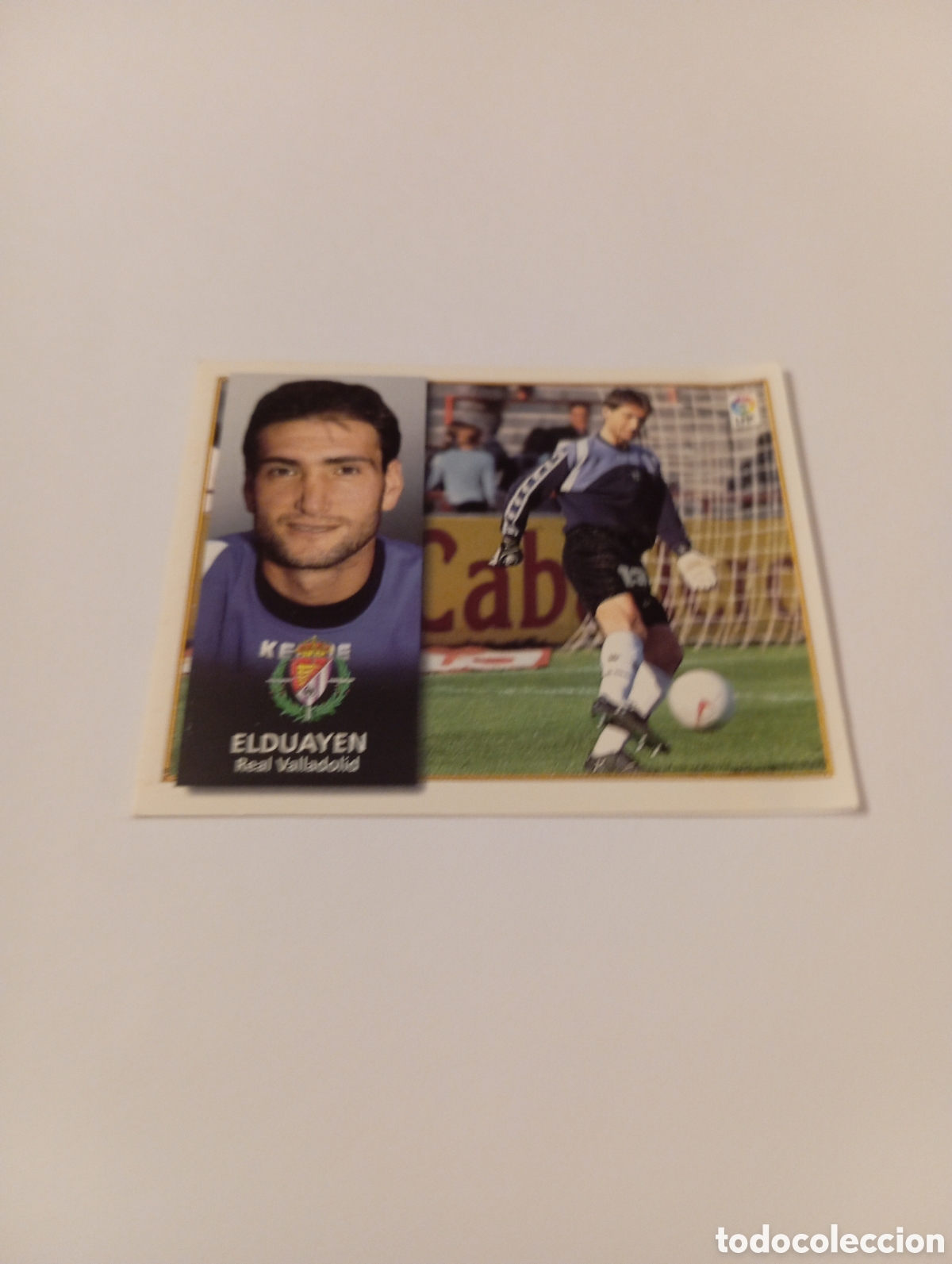 Cromos de F&uacute;tbol: ELDUAYEN Valladolid Liga Este 1998 1999 recuperado 98 99