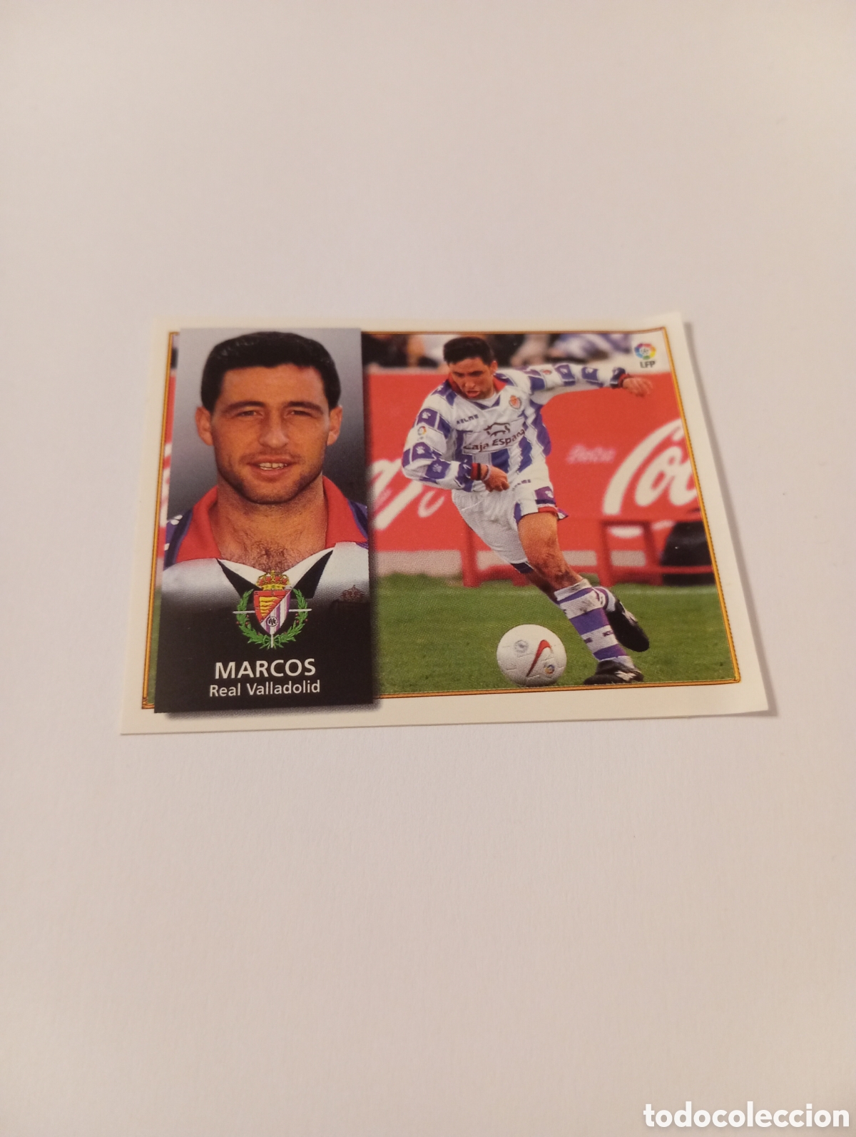 Cromos de F&uacute;tbol: MARCOS Valladolid Liga Este 1998 1999 recuperado 98 99
