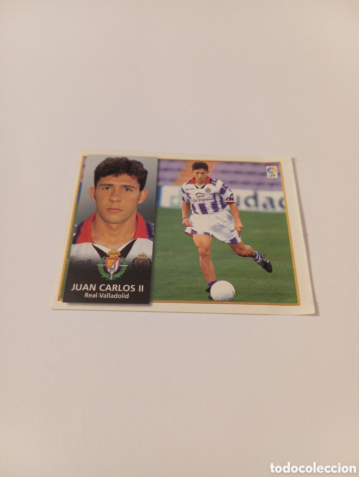 Cromos de F&uacute;tbol: JUAN CARLOS II Valladolid Liga Este 1998 1999 recuperado 98 99