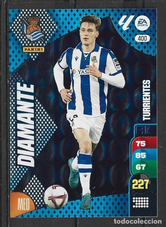 Cromos de F&uacute;tbol: Adrenalyn 24/25 - Turrientes - N&ordm; 400 - R. Sociedad - ( Diamante )