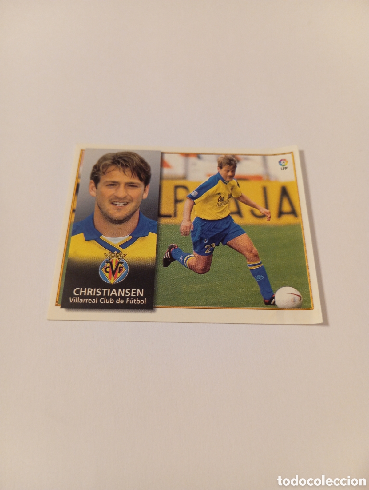 Cromos de F&uacute;tbol: CHRISTIANSEN Villarreal Liga Este 1998 1999 recuperado 98 99