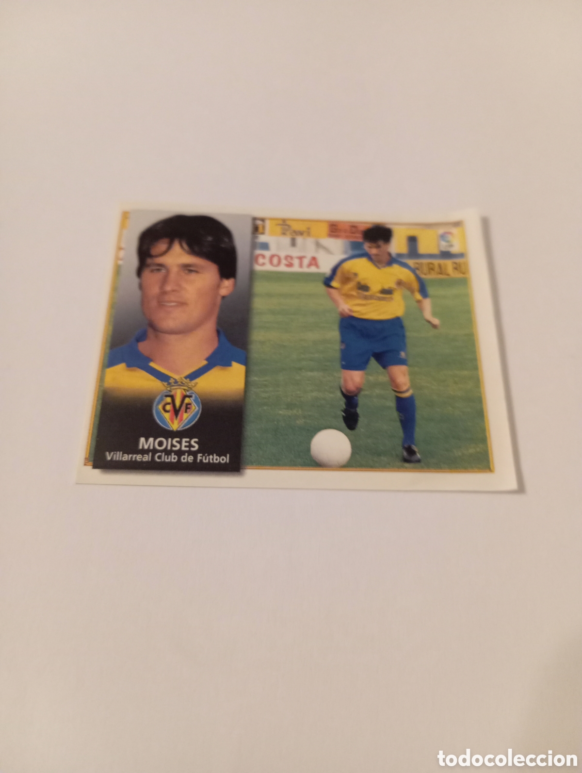 Cromos de F&uacute;tbol: MOIS&Eacute;S Villarreal Liga Este 1998 1999 recuperado 98 99