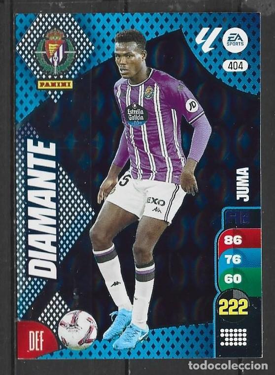 Cromos de F&uacute;tbol: Adrenalyn 24/25 - Juma - N&ordm; 404 - Valladolid - ( Diamante )