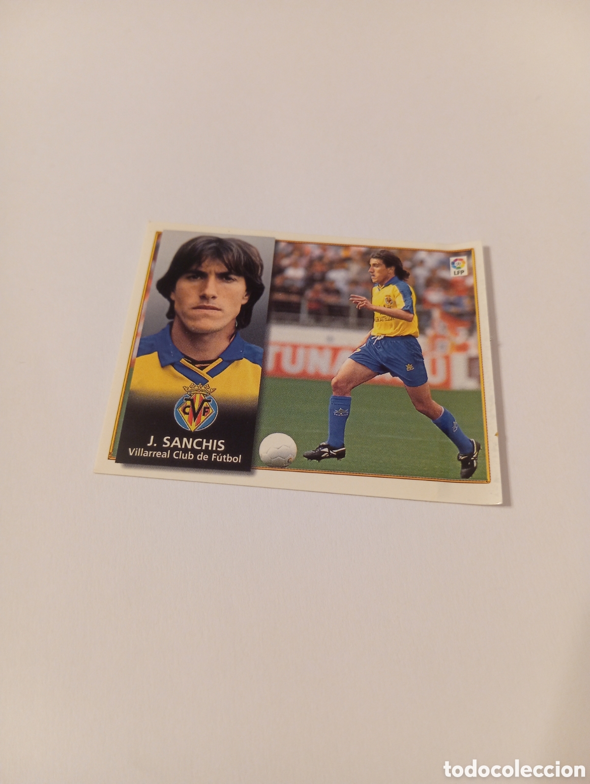 Cromos de F&uacute;tbol: JAVI SANCHIS Villarreal Liga Este 1998 1999 recuperado 98 99