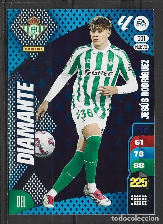 Cromos de F&uacute;tbol: Adrenalyn 24/25 - Jes&uacute;s Rodr&iacute;guez - N&ordm; 501 - R. Betis - ( Nuevo Diamante )