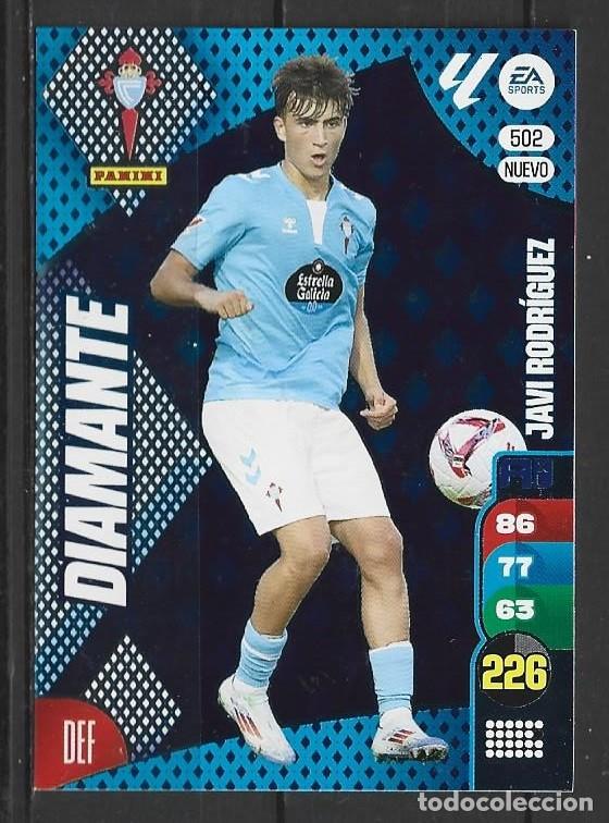 Cromos de F&uacute;tbol: Adrenalyn 24/25 - Javi Rodr&iacute;guez - N&ordm; 502 - Celta - ( Nuevo Diamante )