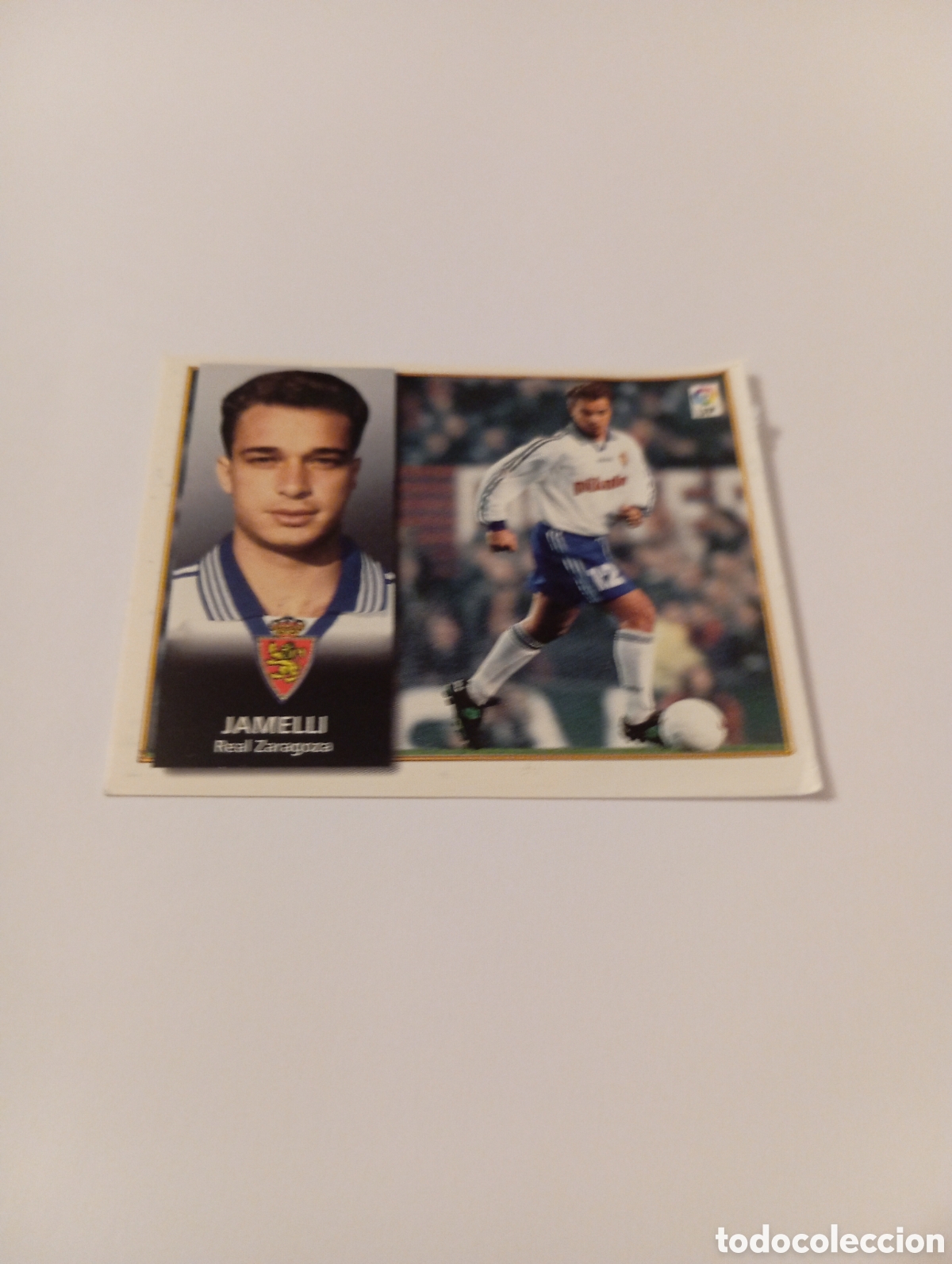 Cromos de F&uacute;tbol: JAMELLI Zaragoza Liga Este 1998 1999 recuperado 98 99
