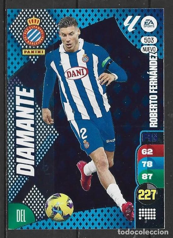 Cromos de F&uacute;tbol: Adrenalyn 24/25 - Roberto Fern&aacute;ndez - N&ordm; 503 - Espa&ntilde;ol - ( Nuevo Diamante )