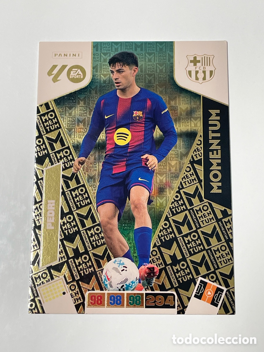 Cromos de F&uacute;tbol: Pedri F. C. Barcelona Panini Adrenalyn XL Momentum 2025/26