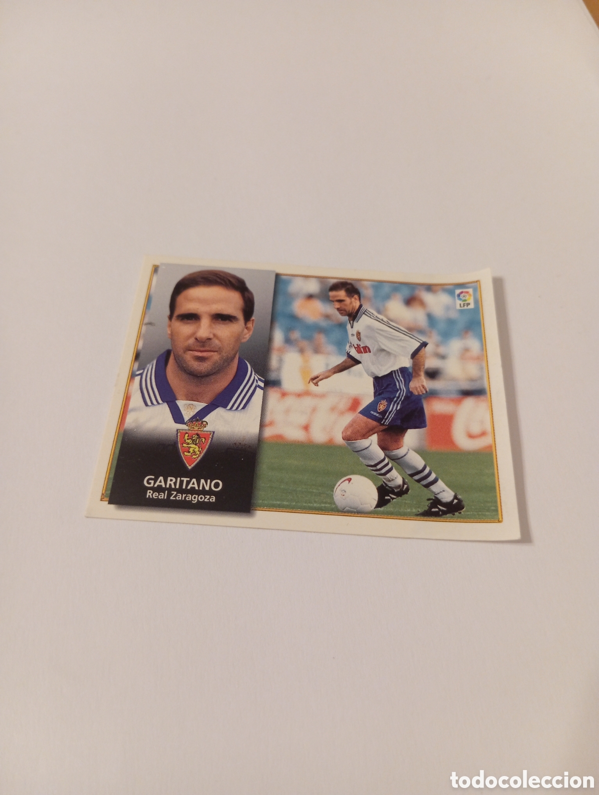 Cromos de F&uacute;tbol: GARITANO Zaragoza Liga Este 1998 1999 recuperado 98 99