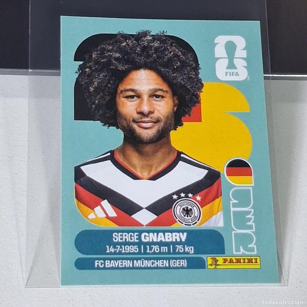 Cromos de F&uacute;tbol: A30 GER16 SERGE GNABRY 16 ALEMANIA GER GERMANY MUNDIAL FIFA WORLD CUP 2026 STICKER PANINI