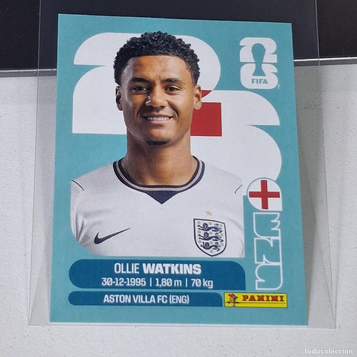 Cromos de F&uacute;tbol: A30 ENG20 OLLIE WATKINS 20 ENG INGLATERRA ENGLAND MUNDIAL FIFA WORLD CUP 2026 STICKER PANINI