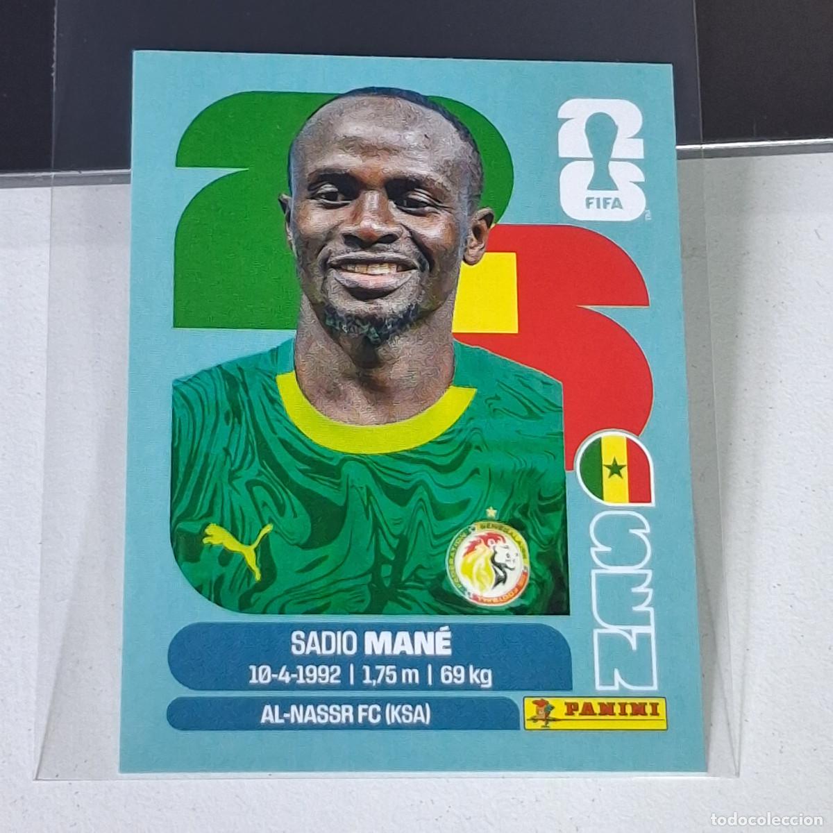 Cromos de F&uacute;tbol: A30 SEN15 SADIO MAN&Eacute; 15 SENEGAL SEN MUNDIAL FIFA WORLD CUP 2026 STICKER PANINI