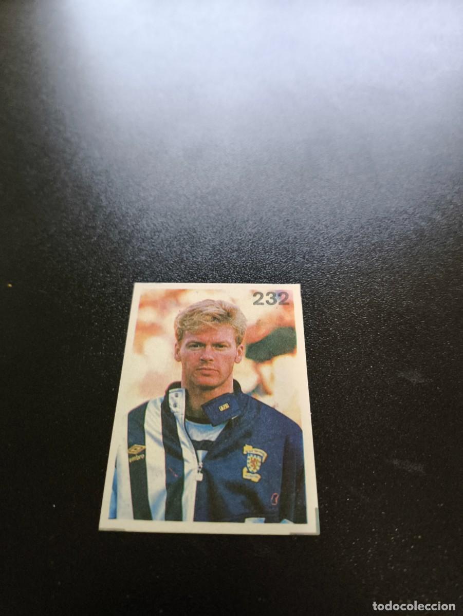 Cromos de F&uacute;tbol: 232 MAURICE JOHNSTON ESCOCIA SCOTLAND MUNDIAL ITALIA 1990 WORLD CUP NO ESTE PANINI