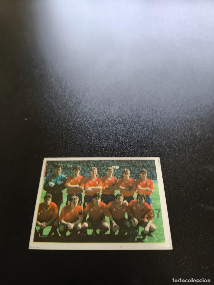 Cromos de F&uacute;tbol: 237 EQUIPO TEAM ESPA&Ntilde;A SPAIN MUNDIAL ITALIA 1990 WORLD CUP NO ESTE PANINI