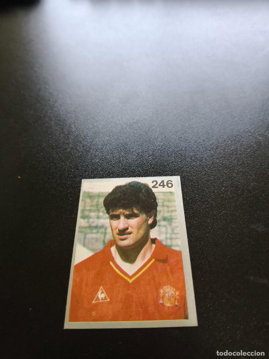 Cromos de F&uacute;tbol: 246 MICHEL REAL MADRID ESPA&Ntilde;A SPAIN MUNDIAL ITALIA 1990 WORLD CUP NO ESTE PANINI