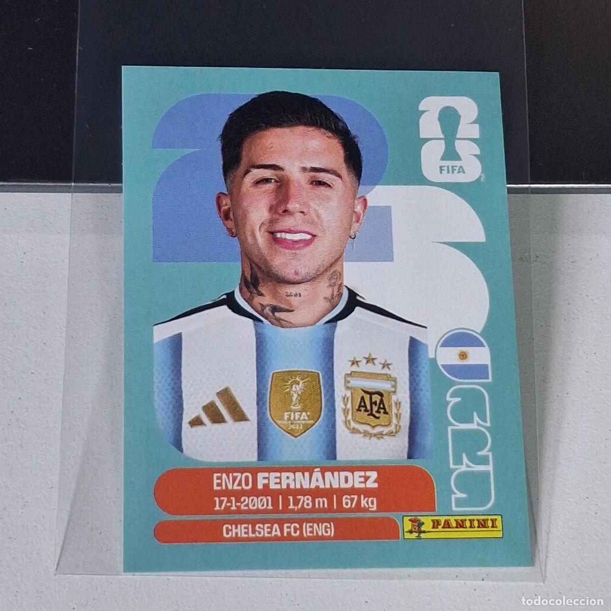 Cromos de F&uacute;tbol: A30 ARG8 ENZO FERN&Aacute;NDEZ 8 ARGENTINA ARG MUNDIAL FIFA WORLD CUP 2026 STICKER PANINI