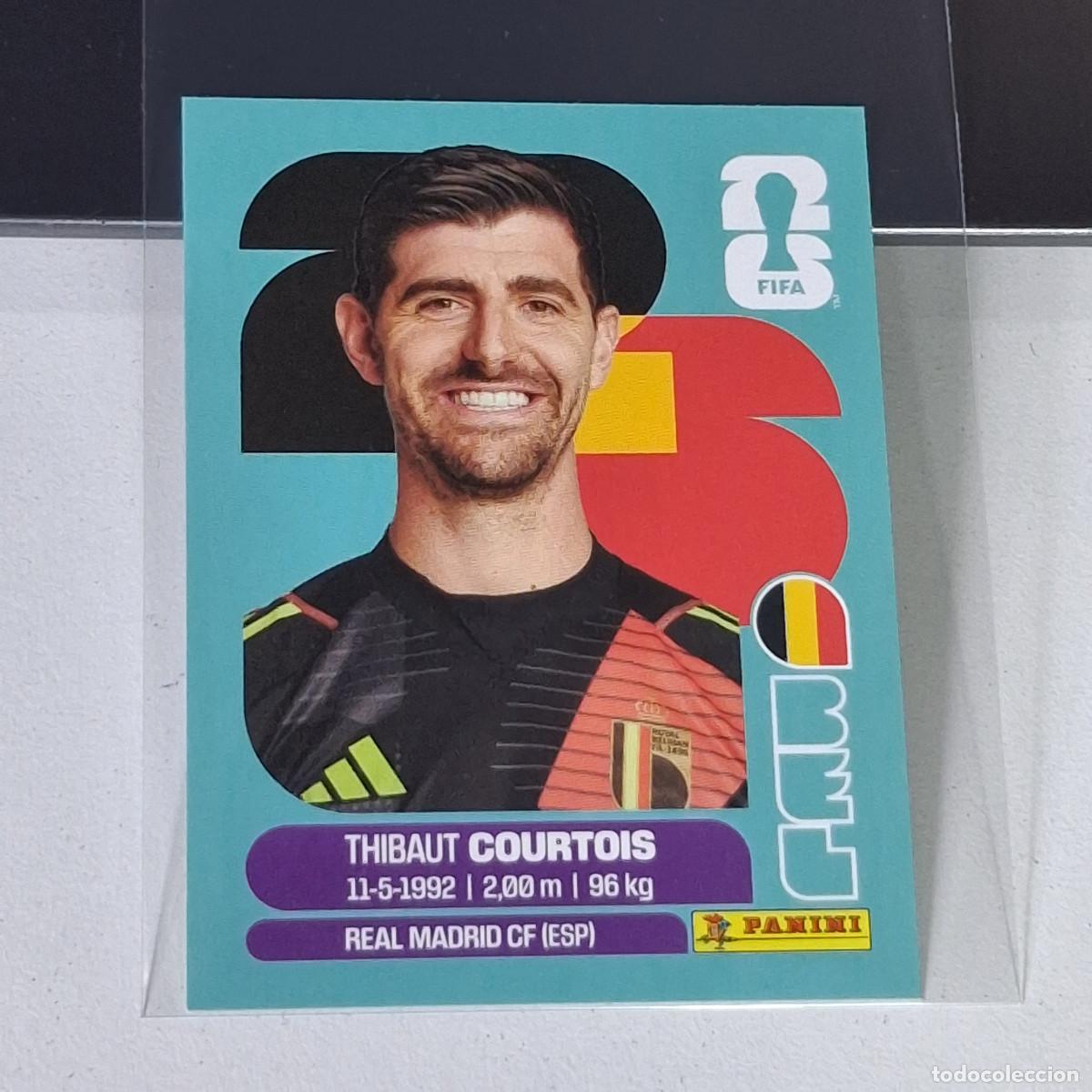 Cromos de F&uacute;tbol: A30 BEL 2 BEL2 THIBAUT COURTOIS B&Eacute;LGICA BELGIUM MUNDIAL FIFA WORLD CUP 2026 STICKER PANINI