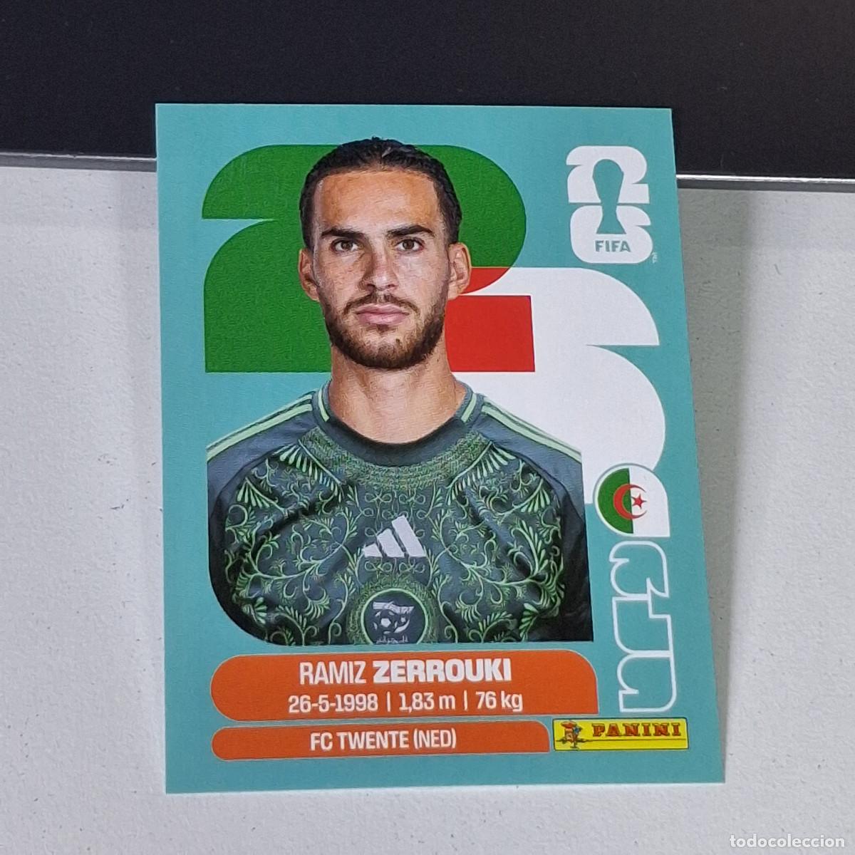 Cromos de F&uacute;tbol: A30 ALG11 RAMIZ ZERROUKI 11 ARGELIA ALG MUNDIAL FIFA WORLD CUP 2026 STICKER PANINI