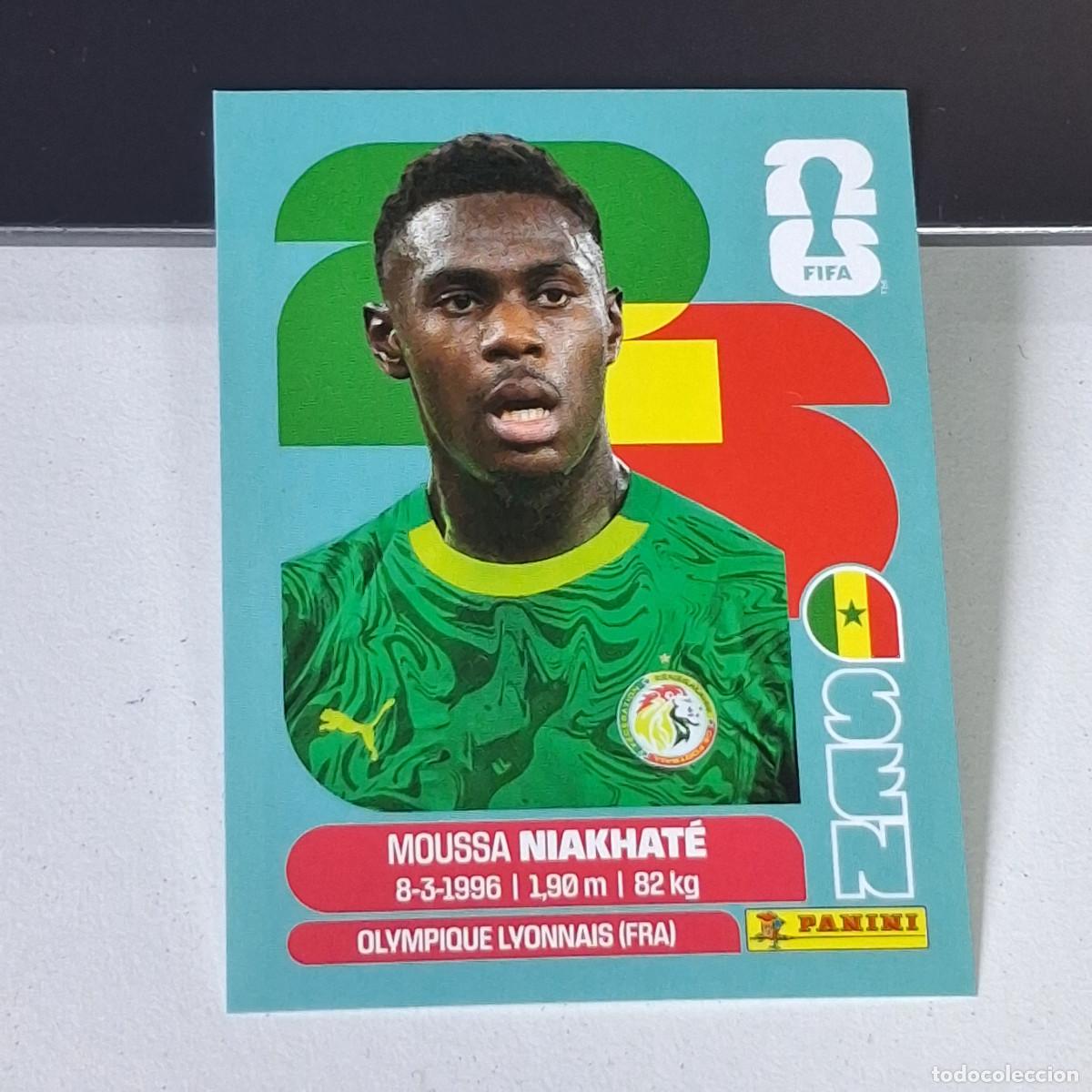 Fu&szlig;ball-Sticker: A30 SEN4 MOUSSA NIAKHAT&Eacute; 4 SENEGAL SEN MUNDIAL FIFA WORLD CUP 2026 STICKER PANINI