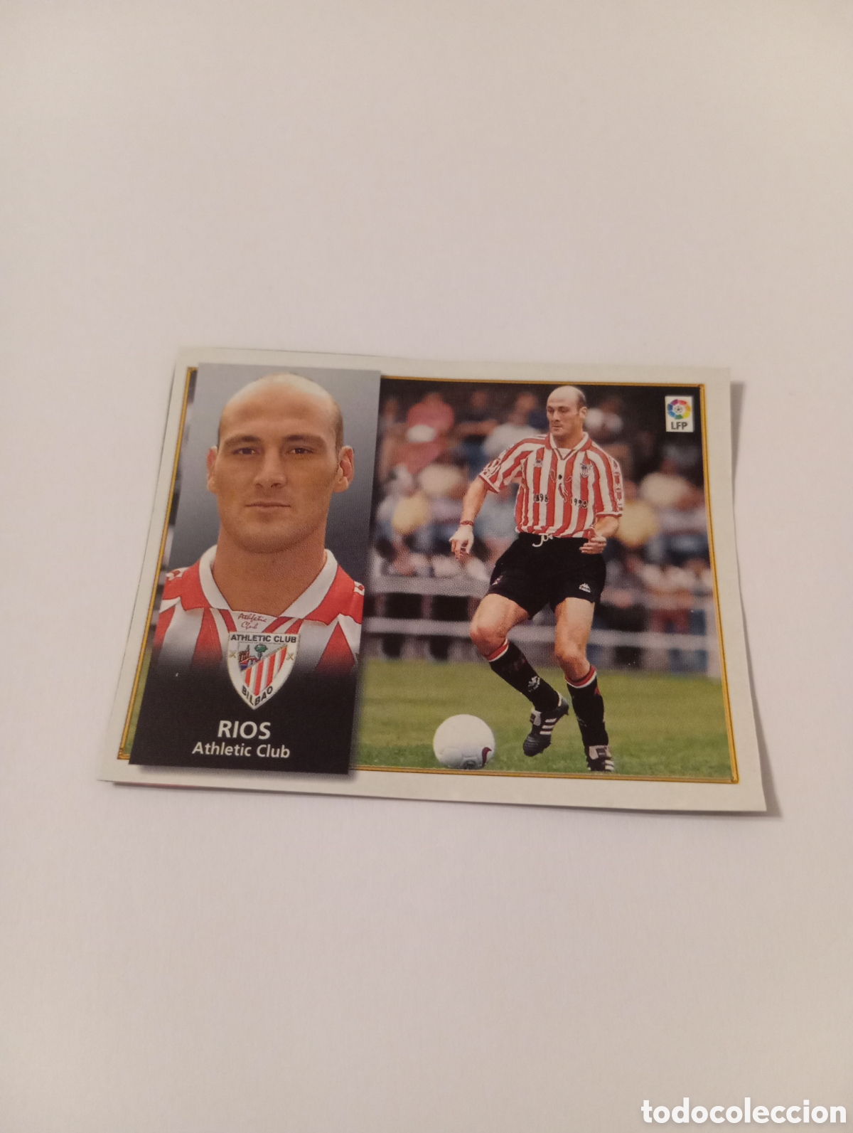 Fu&szlig;ball-Sticker: RIOS Athletic Club Liga Este 1998 1999 recortado 98 99