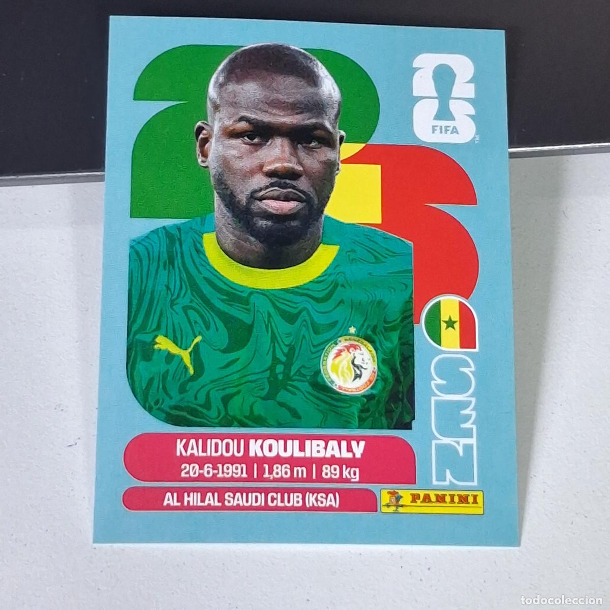 Figurine di Calcio: A30 SEN8 KALIDOU KOULIBALY 8 SENEGAL SEN MUNDIAL FIFA WORLD CUP 2026 STICKER PANINI