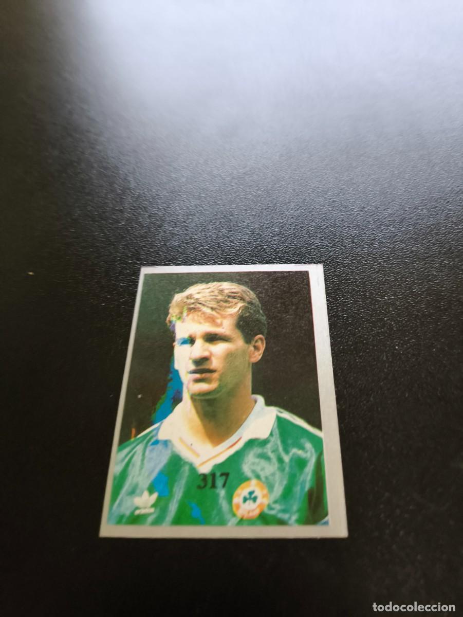 Cromos de F&uacute;tbol: 317 CHRIS MORRIS IRLANDA IRELAND EIRE REYAUCA MUNDIAL ITALIA 1990 WORLD CUP NO ESTE PANINI