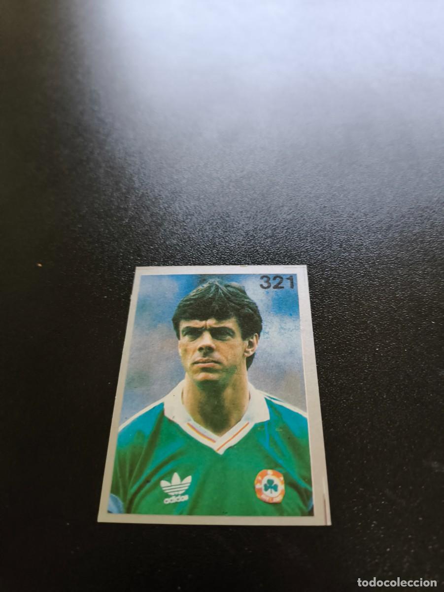 Cromos de F&uacute;tbol: 321 DAVID O'LEARY IRLANDA IRELAND EIRE REYAUCA MUNDIAL ITALIA 1990 WORLD CUP NO ESTE PANINI