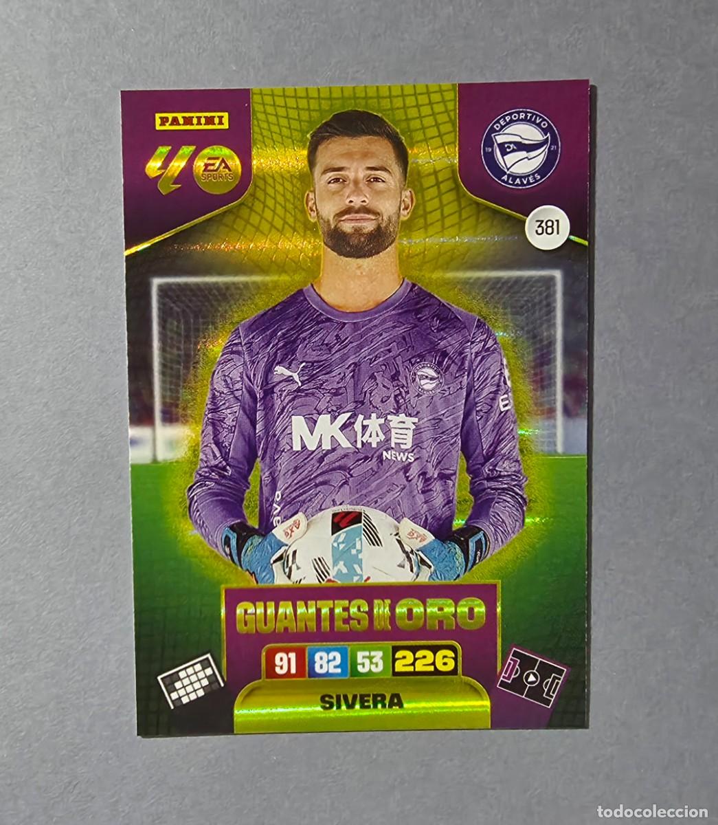 Cromos de F&uacute;tbol: 381 SIVERA (GUANTES DE ORO) - ALAV&Eacute;S - ADRENALYN XL 2025-26 - 25/26 (NUEVO)