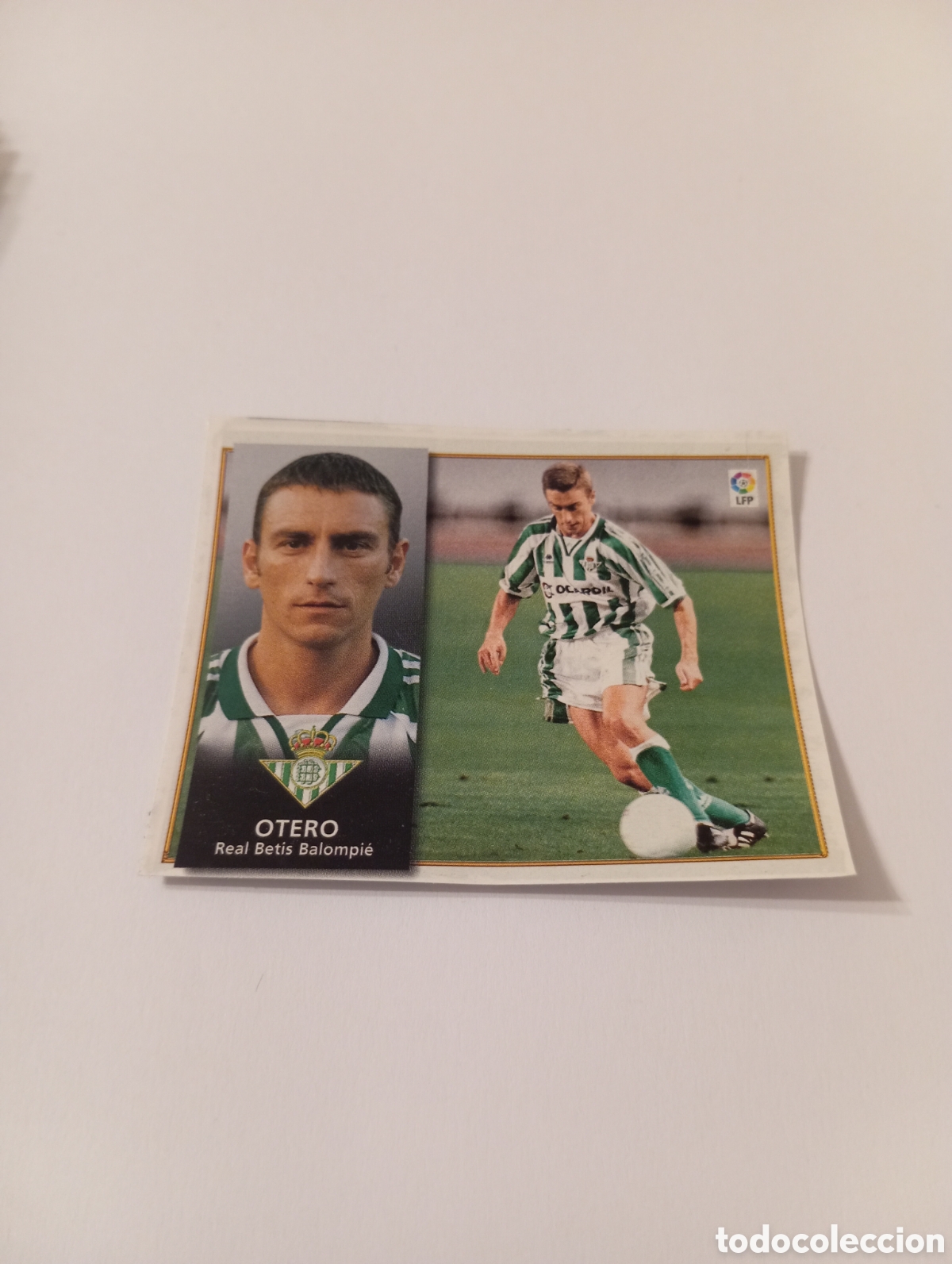 Cromos de F&uacute;tbol: OTERO Betis Liga Este 1998 1999 recortado 98 99