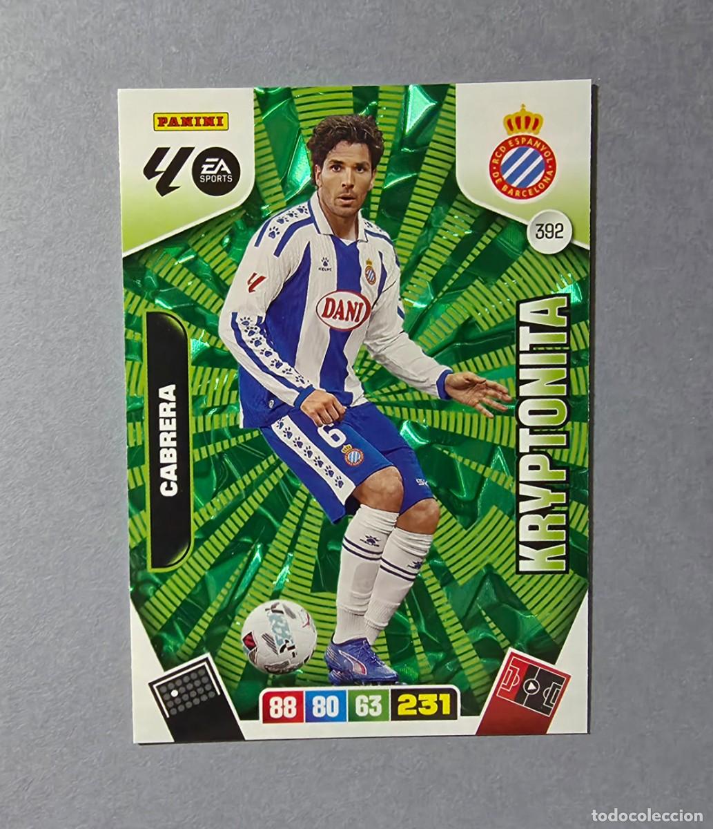 Cromos de F&uacute;tbol: 392 CABRERA (KRYPTONITA) - ESPANYOL - ADRENALYN XL 2025-26 - 25/26 (NUEVO)