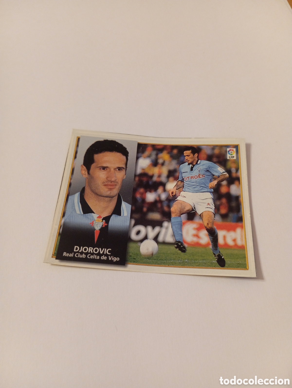 Cromos de F&uacute;tbol: DJOROVIC Celta Liga Este 1998 1999 recortado 98 99