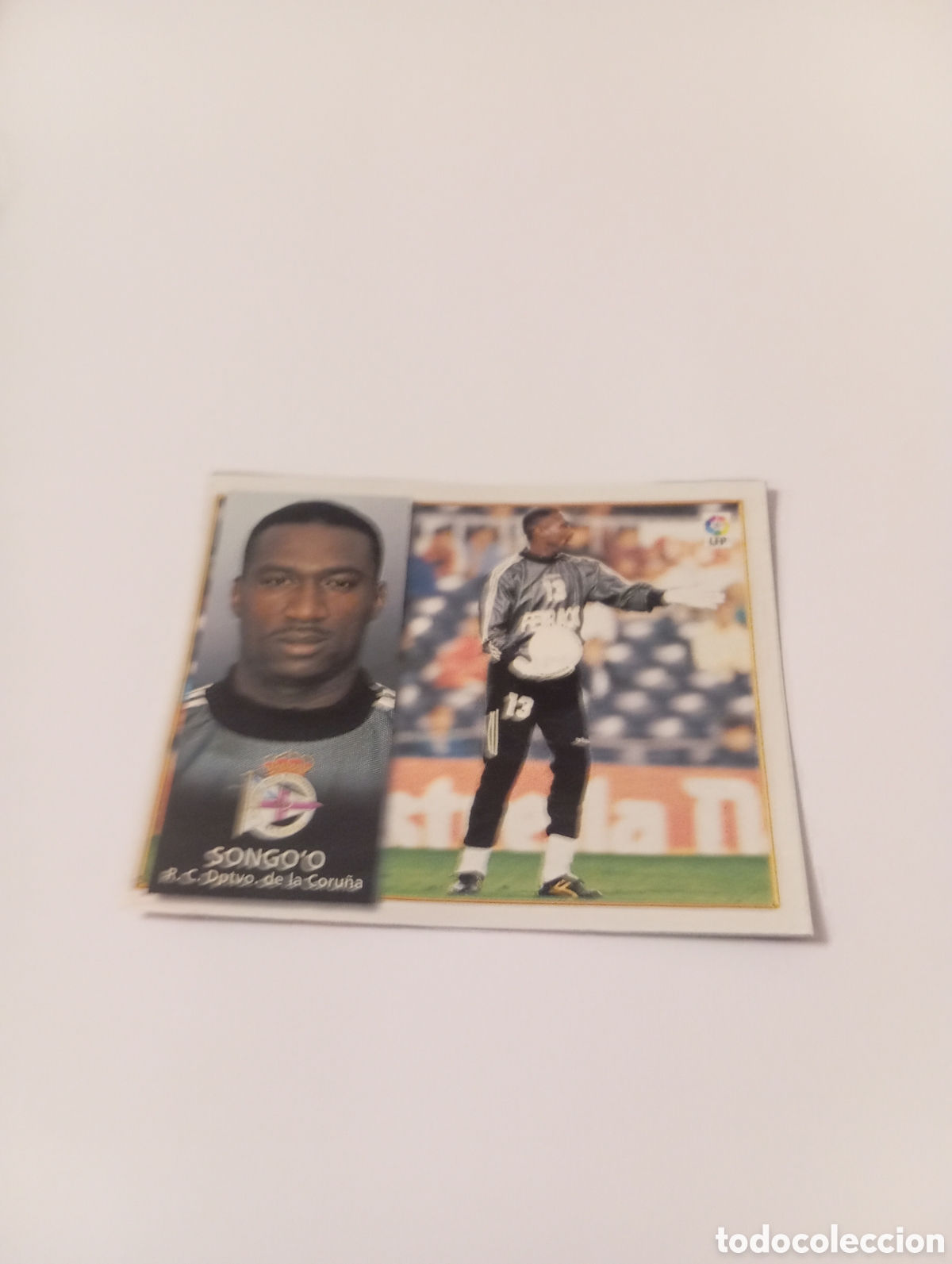 Cromos de F&uacute;tbol: SONGO'O Deportivo Liga Este 1998 1999 recortado 98 99